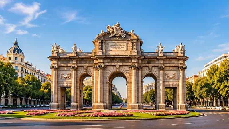 Spain cityscape